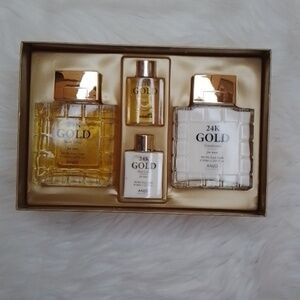 Anjo 24K Gold For Men Toner Emulsion Set Korean Cosmetics